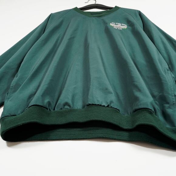 North End The White House Golf Club Green Pullover Windbreaker Jacket Men’s L - Picture 5 of 10